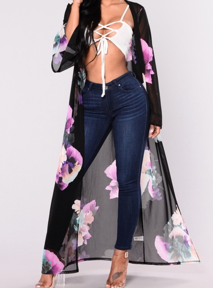 Fashion Nova Other - Flower me away - kimono 🏵️